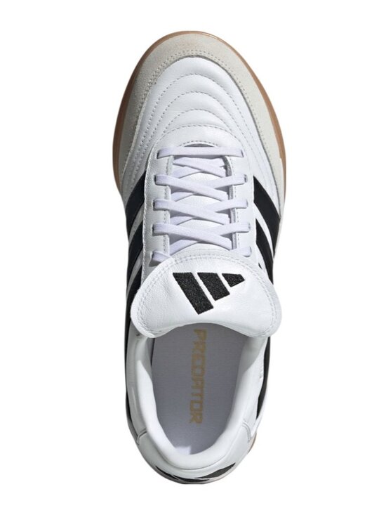 adidas Predator Trainer - Size 7 Mens Soccer Shoes White Black Gum IH5076 NEW main image 5